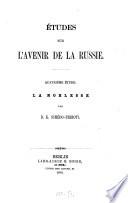 Etudes sur l'avenir de la Russie
