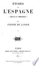 Études sur l'Espagne
