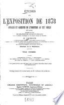 Études sur l'Exposition de 1878