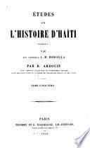 Études sur l'histoire d'Haïti
