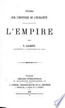 Études sur l'histoire de l'humanité