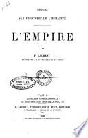 Etudes sur l'histoire de l'humanité par F. Laurent