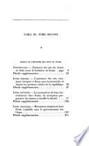 Études sur l'Histoire des Arts, ou tableau des progrès et de la Statuaire et de la Peinture antiques au sein des révolutions qui ont agité la Grèce et l'Italie
