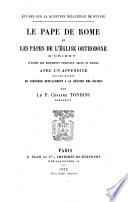 Études sur la question religieuse de Russie