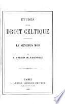 Études sur le droit celtique