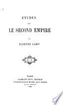 Études sur le second empire