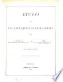 Études sur les mouvements de l'atmosphère
