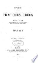 Études sur les tragiques grecs