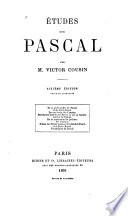 Études sur Pascal
