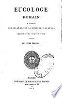 Eucologe romain à l'usage des collèges