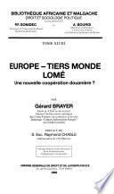 Europe--Tiers Monde Lomé