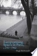Europeanising Spaces in Paris