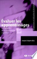 Évaluer les apprentissages