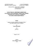 Evolution de l'oestrone plasmatique au cours du developpement pubertaire feminin