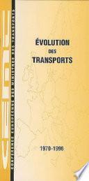 Evolution des transports 1998