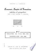 Evolution du P.I.B., 1950-1970