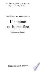 Évolution et techniques