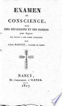 Examen de conscience