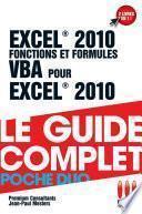 Excel 2010 Fonctions et Formules & VBA