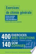 Exercices de chimie générale