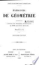 Exercices de géométrie