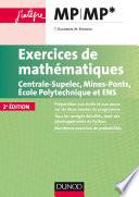 Exercices de mathématiques MP-MP*