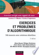 Exercices et problèmes d'algorithmique - 3e éd.