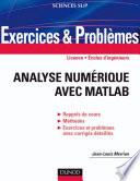 Exercices et problèmes d'Analyse numérique avec Matlab