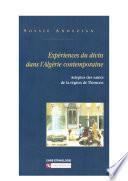 Expériences du divin dans l’Algérie contemporaine