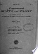 Experimental Medicine and Surgery