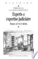 Experts et expertise judiciaire