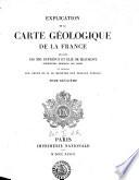 Explication de la carte géologique de la France