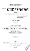 Explication de tit, IX, LIV, III Du Code Napoleon