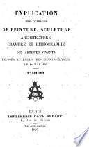 Explication des peintures, sculptures et autres ouvrages