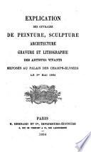Explication des peintures, sculptures et autres ouvrages