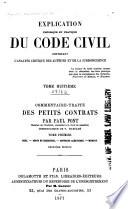 Explication théorique et pratique du Code civil