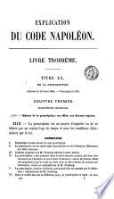 Explication théorique et pratique du Code Napoléon