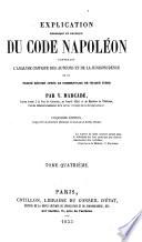 Explication théorique et pratique du Code Napoléon