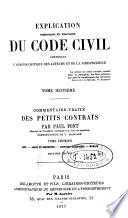 Explication théorique et pratique du Code Napoléon...