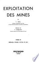 Exploitation des mines