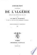 *Exploration scientifique de l'Algerie pendant les annees 1840, 1841, 1842