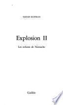 Explosion: Les enfants de Nietzsche