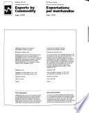 Exportations Par Marchandises