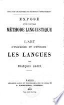 Exposé d'une nouvelle méthode linguistique