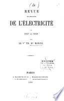Exposé des applications de l'électricité