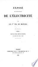 Exposé des applications de l'électricité: Revue des découvertes faites de 1859 à 1862