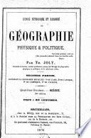 Exposé méthodique et raisonné de géographie physique et politique