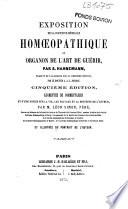 Exposition de la doctrine médicale homoeopathique