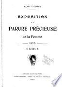 Exposition de la parure précieuse de la femme, 1908