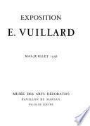 Exposition E. Vuillard